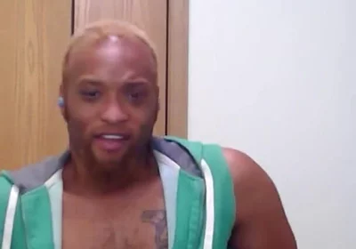 Jerking off in My Green Vest for a Friend