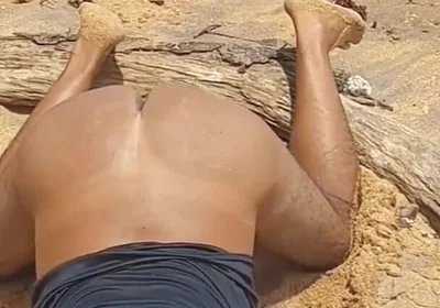 Ladysilva My Sexy Ass on the Beach