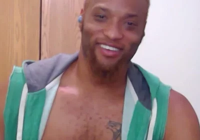 Jerking off in My Green Vest for a Friend