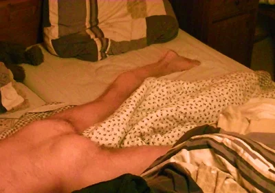 Naked Bed Hump Masturbation