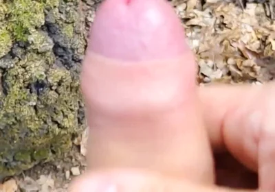 Outdoor Piss, Wank and Cum