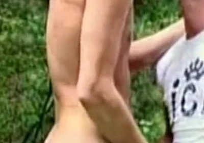 Straight twink fucked outdoor for fist time