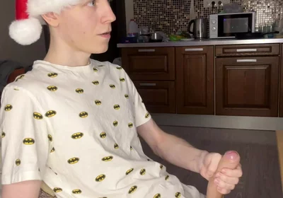 Naughty Solo Session Floods Twink Abs with Cum