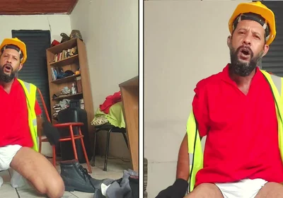 White Underwear - Worker (double Camera)