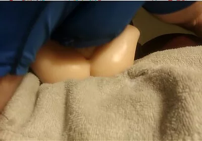Close-up Fucking Sex Doll Until I Blow My Load - Lina Paige