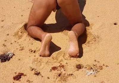 Ladysilva Shemale on the Beach What a Hot Ass in Bikini