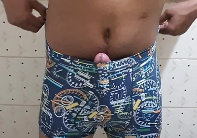 My Cock Is Waiting for You - Indian Boy Masturbated in Bathroom