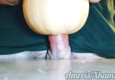 I Fucked the Pumpkin Again. I Couldn't Resist and Cummed in Her