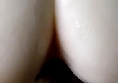 Big White Ass and Deep Anal Orgasm!
