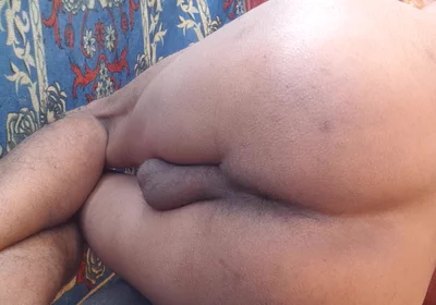 Outdoor Asshole Black Fingering Fuck Desiman