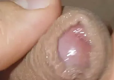 Big Curvy Cock Cums to the Extreme Without Touch!!