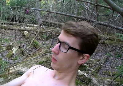 Outdoor Jack off with Twink Sacha