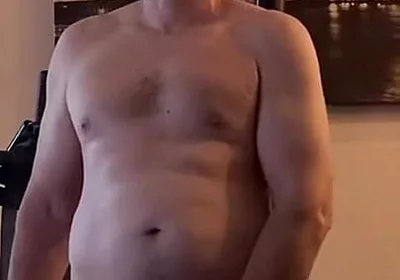 Jerking off After a Work Out