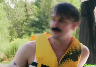 Ethan Chase insists on using Seb Leblans phone to watch porn so he can jerk off