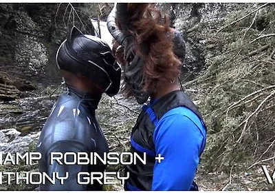Black Panther Fucks And Breeds Tight Black Hole Outdoors