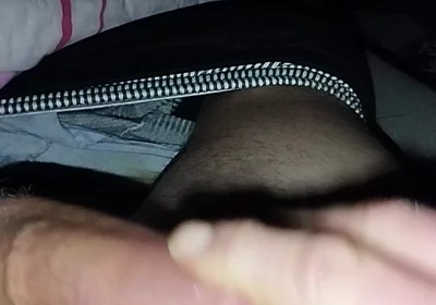 German Uncut Cock Masturbate