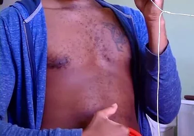 Kennie Jai Gets off Guy by Showing His Big, Fat, Dick!