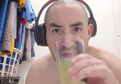 Cock and Balls in My Glass
