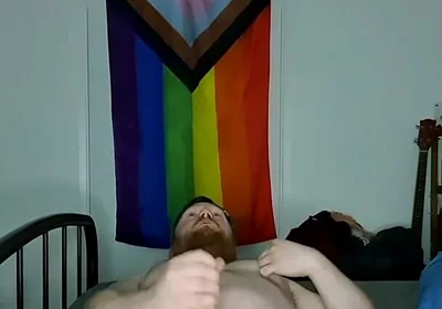Long Wank Sesh with a Cum Shot at the End