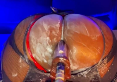 Creamy Butt Machine Fuck