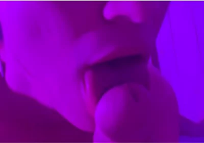 I Tickle Frenulum With My Tongue And Do Blowjob, Cum In My Mouth A Lot Of Cum And Moans. Asmr