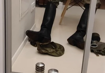 Gay Army Men Fun My Dick in Leather