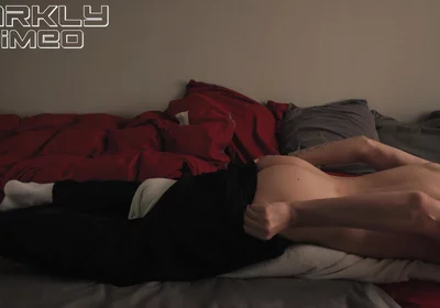 Morning Routine. Femboy Can't Help but Pillow Humping Imagining Your Tight Ass Filled with His Cum