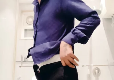 Getting Dressed and Masturbating