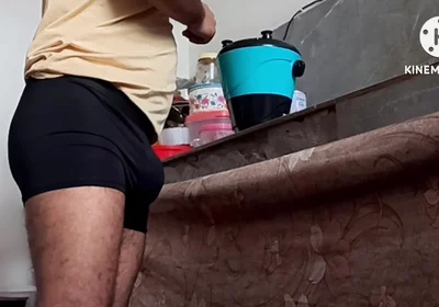 Straight Friend first time In Underwear Big Monster Cock