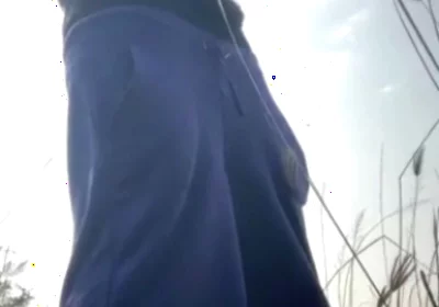 Masturbating Alone Intensely in the Bush