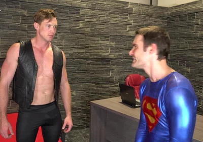 Superman Vs Alpha Stud
