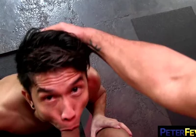 Cesar Xes, Levy Foxx And Peter Fever - Yoga Master Barebacked By
