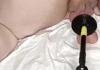 Chubby Show Ass After Fucked via Sex-machine