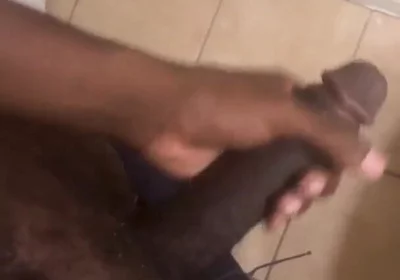 Slowly Wanking My BBC POV