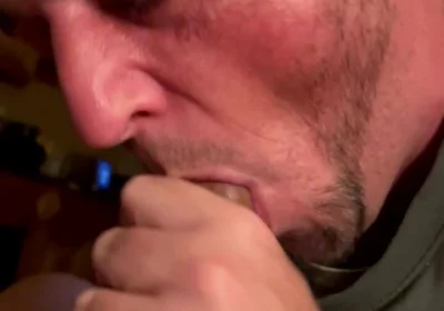 Sucking Uncut Cock