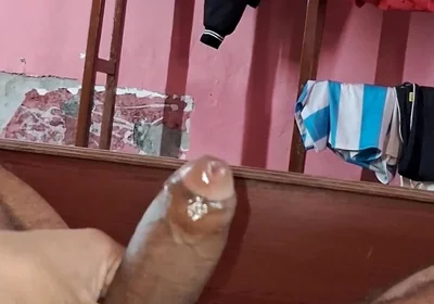 The Young Boy From the Desi Village, Full of Enthusiasm, Is Having Sex with His Hands.