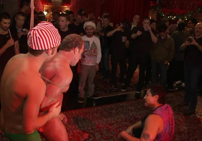 Brian Bonds Gangbang Christmas Party Live