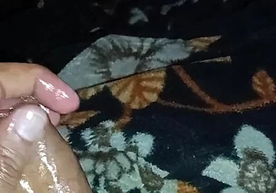 Cock Massage:- Desi Boy Massage His Huge Cock and Masturbation