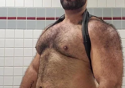 Man in Bathroom
