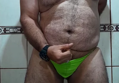 Having Fun Until Cum in My Delicious Thong