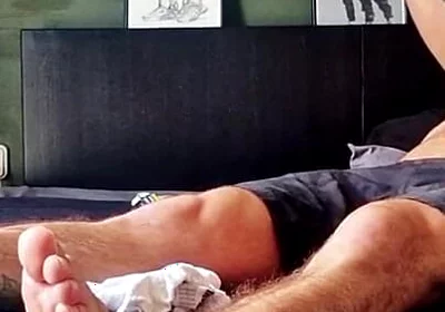 Bearded Master's Feet Massage & Worship by Hairy Muscle Sub
