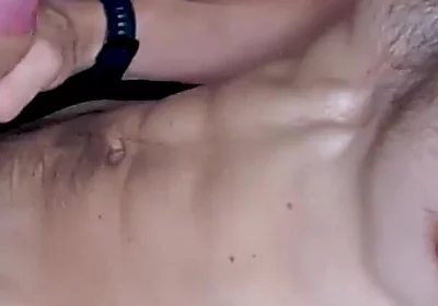 The Guy Makes a Video How He Cums a Lot of Cum