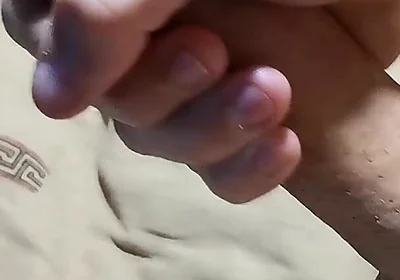 Huge Moaning Orgasm and Powerful Fountains of Sperm