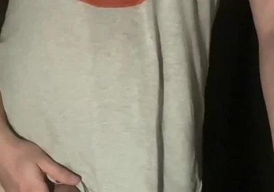 Amateur Boy Helps His Flatmate Pee Handsfree, Holding His Dick