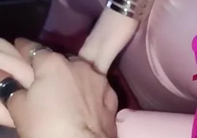 Handjob From a Doll with a French Manicure