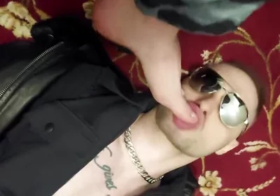Master Cop boots socks feet licking