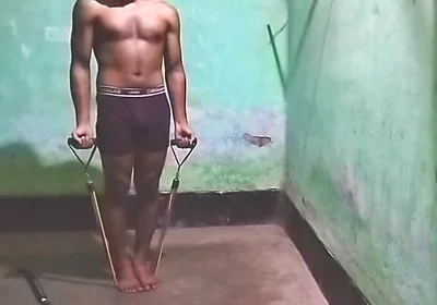 Young Boy Indian Cock After Gym