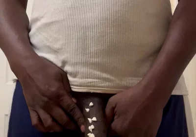 Cum Hard in the Bathroom