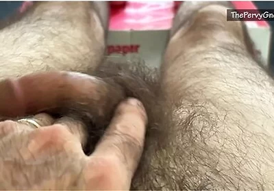 For The Hairy Fans - Close Up Views Of In A Forest Of Fur Plus J/o And Fleshlight Hump