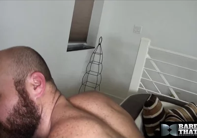 Barebackthathole Nixon Steele Barebacked by Marco Bolt